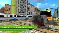 القيادة 3D مترو قطار سيم Screen Shot 10