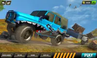 Offroad Cargo Jeep Driving 2021 Screen Shot 0
