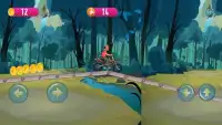 Motu Paltu MotoBike Racing Game Screen Shot 2