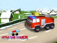 Little Fire Truck in Action Screen Shot 5