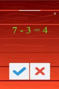 Fast Subtract Math Answer Screen Shot 1