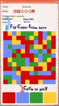 Color Puzzle - Color Filler Screen Shot 1