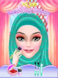 Hijab Wedding Makeover - Salon Screen Shot 1