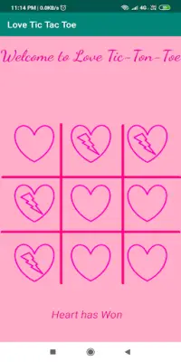 Love Tic Tac Toe Screen Shot 3