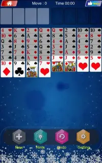 FreeCell Solitaire Screen Shot 0