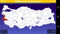 Harita Oyunu: Türkiye - Şehir  Screen Shot 1