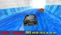 Frozen Water Slide Surfer Car Screen Shot 13