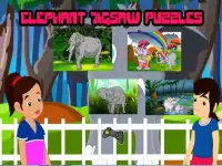 Elephant Animal Jigsaw Puzzles For Kids Screen Shot 1