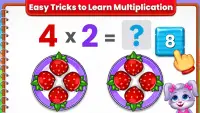 Kids Multiplication Math Games Screen Shot 2