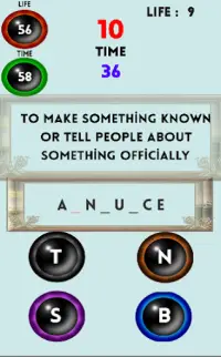 Word Game (WG) Screen Shot 1