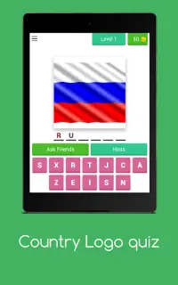 Guess the Country flag Screen Shot 15