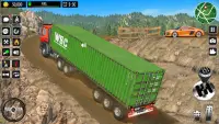 Giochi guida camion montagna Screen Shot 4