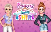 Juegos de vestir - Camiseta Princess Trendy Screen Shot 16