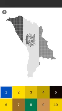 Country Flag - Pixel Art Screen Shot 1