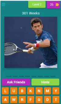 World Number 1 Tennis / Quiz Screen Shot 2