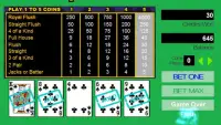 Video Poker - Multiplier Screen Shot 6