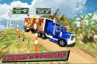 NY Offroad Transport Truck Driving Simulator Screen Shot 1