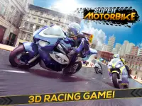 Super Course de Motos Bike 3D Screen Shot 4