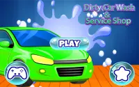 Dirty Car Wash Service Shop Cars Game Screen Shot 10