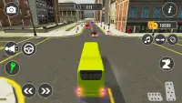 Offline City Bus Driving Games Screen Shot 4