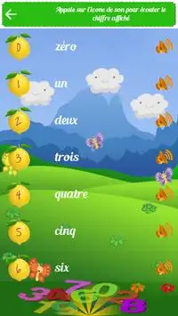 Jeux éducatifs: apprendre les chiffres Screen Shot 1