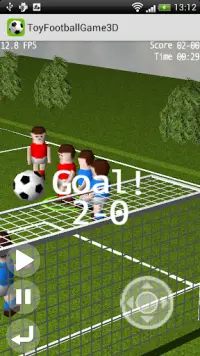 Toy Football Game 3D Screen Shot 1