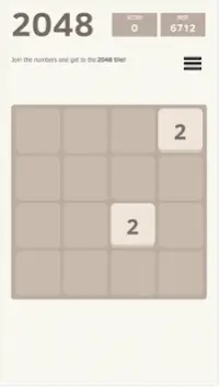 2048 Screen Shot 2