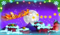 Christmas Run Santa Ride Game: Runner Platformer Screen Shot 0