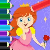 Princess Coloring Art Game for girls