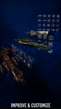 Gargantua: Alpha - Spaceship Duel Screen Shot 1