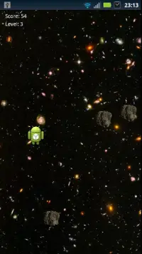 Droid Avoid Asteroid! Screen Shot 1