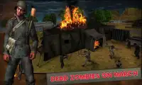 World War 2 Zombie Survival: WW2 Fps Shooting Game Screen Shot 3