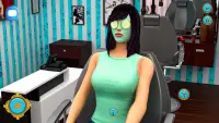 Игры для девочек:идеальные прически и макияж салон Screen Shot 2