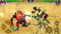 रोबोटों का संघर्ष- अंतिम लड़ाई लड़ाई खेल 3 डी Screen Shot 0