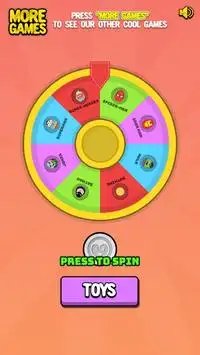 Super Heroes Lucky Wheel Screen Shot 0