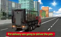 Pet Home Delivery: Van Screen Shot 0