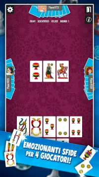 Scopone Più - Giochi di Carte Social Screen Shot 1