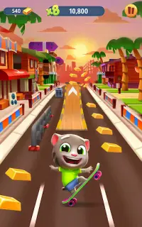 Talking Tom Gold Run Screen Shot 0