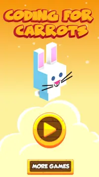 Coding for Carrots Bunny Adventure Christmas Games Screen Shot 0