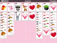 Freecell Valentine Game Screen Shot 11