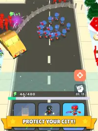 Crowd Defense: Police Clash! Screen Shot 7