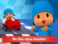 Pocoyo Racing: Kids Car Race Screen Shot 1