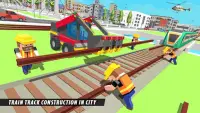 Xây dựng đường sắt xe lửa Screen Shot 2