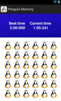 Penguin Memory Screen Shot 1