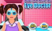 طبيب العيون - الحرة لعبة طبيب Screen Shot 0
