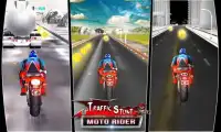 Traffic Stunt Moto Racer Screen Shot 5