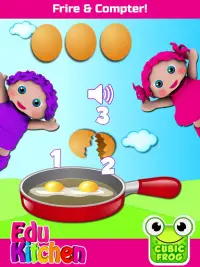 Jeux de cuisine pour enfants -Preschool EduKitchen Screen Shot 5