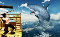 Angry Whale Shark Hunter -supervivencia Balsa Screen Shot 4