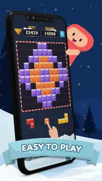 Block Puzzle Blossom 1010 - Game Puzzle Klasik Screen Shot 5