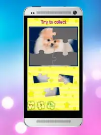 Puppy Dog Kids Picture Puzzle Screen Shot 6